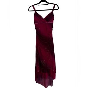 Love this beautiful fuschia magenta slip on dress